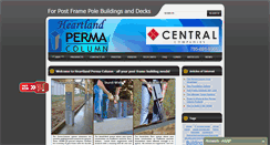 Desktop Screenshot of heartlandpermacolumn.com