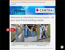 Tablet Screenshot of heartlandpermacolumn.com